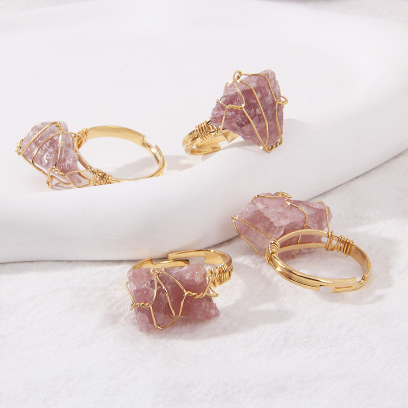Fashion Irregular Crystal Rings 1 Piece