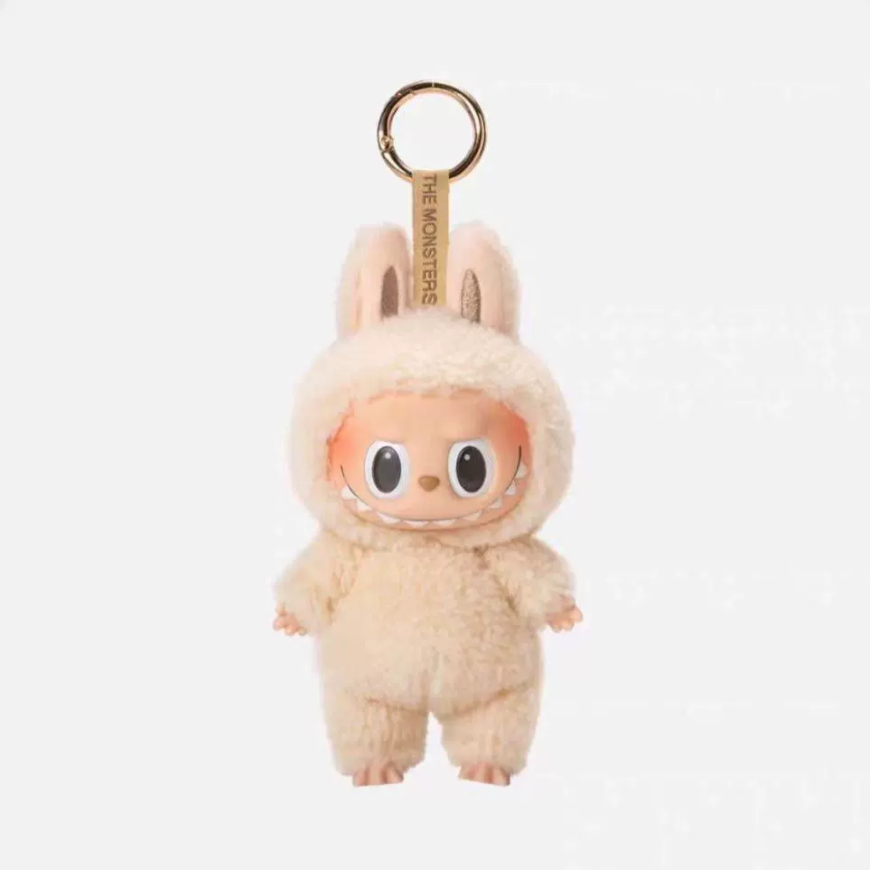 [Пятно] Серия Labubu Heart Macaron Sit Party Blind Box Meva Face Плюшевая кукла с подвеской для лица