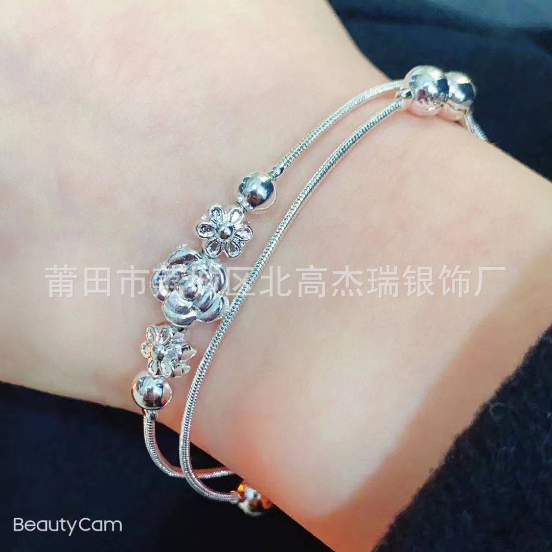 두 번째 라인 꽃 팔찌