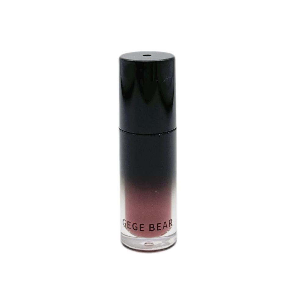 Gege bear velvet niebla labial mejilla líquido doble uso seda brillante maquillaje blanqueador natural coreano blush labial esmalte caja