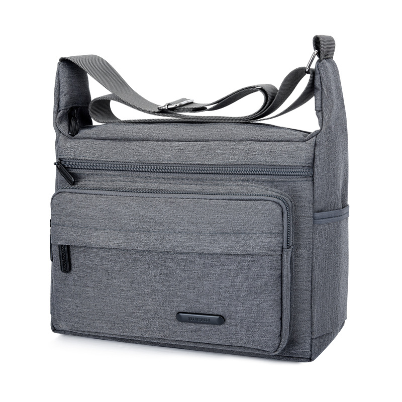 Shoulder Bag New Style Casual Lightweight Oxford Cloth Bag Versatile Men's Crossbody Bag Korean Version Men's Business Bag Multi-layer