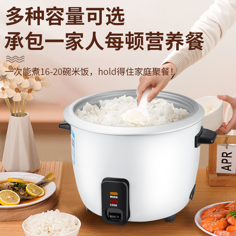 Nueva olla de arroz eléctrica inteligente de leña 1.5l - 6l aislamiento térmico a largo plazo electrodomésticos duraderos exportación transfronteriza de 1 - 8 personas image 5