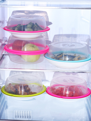 BB4C wholesale silicone fresh-keeping cover household multi-functional vegetable cover microwave heating cover heat preservation cover for meals