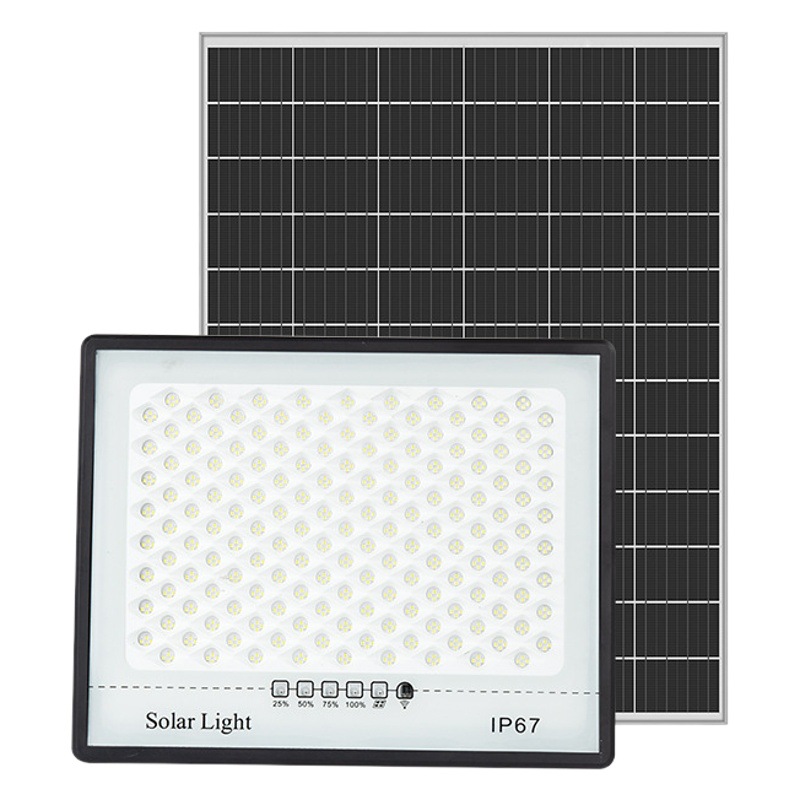 Lámpara solar LED de estilo cielo estrellado para exteriores, impermeable, ideal para patios, plazas y fachadas.