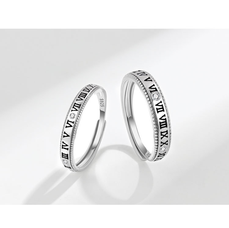 Fashion Geometric Copper Plating Zircon Rings