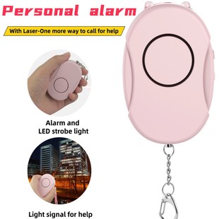 Cross-border Anti-wolf Scream Alarm Girl's Defense Supplies Girl's Backpack Portable Safety Belt Laser Help