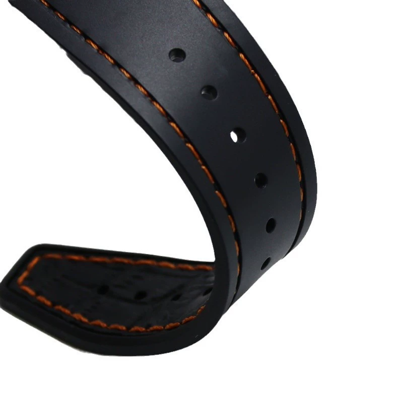 Стрялка AP Love.Pet Royal Oak Series Rubber Bottom Leather Strap Modified G-SHOCK2100 Watch Strap 26mm