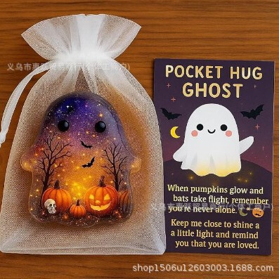 Ghost Pocket Cards: A Hug in Your Pocket幽灵口袋卡万圣节|undefined