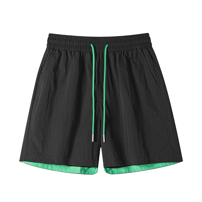 Summer lightweight sports men's shorts 2026, loose straight elastic mid-length pants for teenagers, versatile casual pants for men Summer lightweight sports men's shorts 2026, loose straight elastic mid-length pants for teenagers, versatile casual pants for men