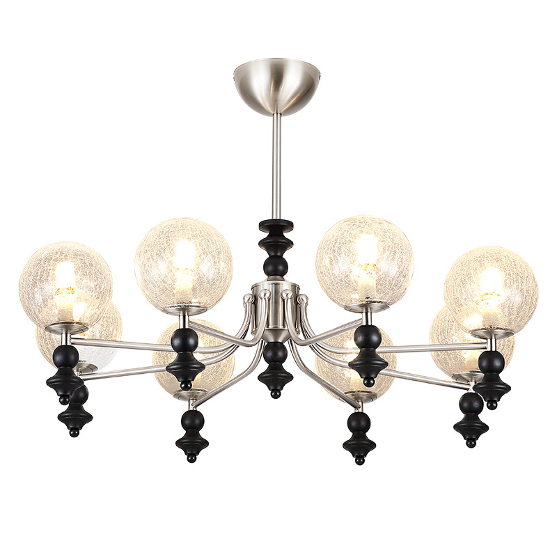 Lámpara de la sala de estar americana moderna medieval diseñador de la luz principal del pasillo 2025 nueva iluminación de la casa principal