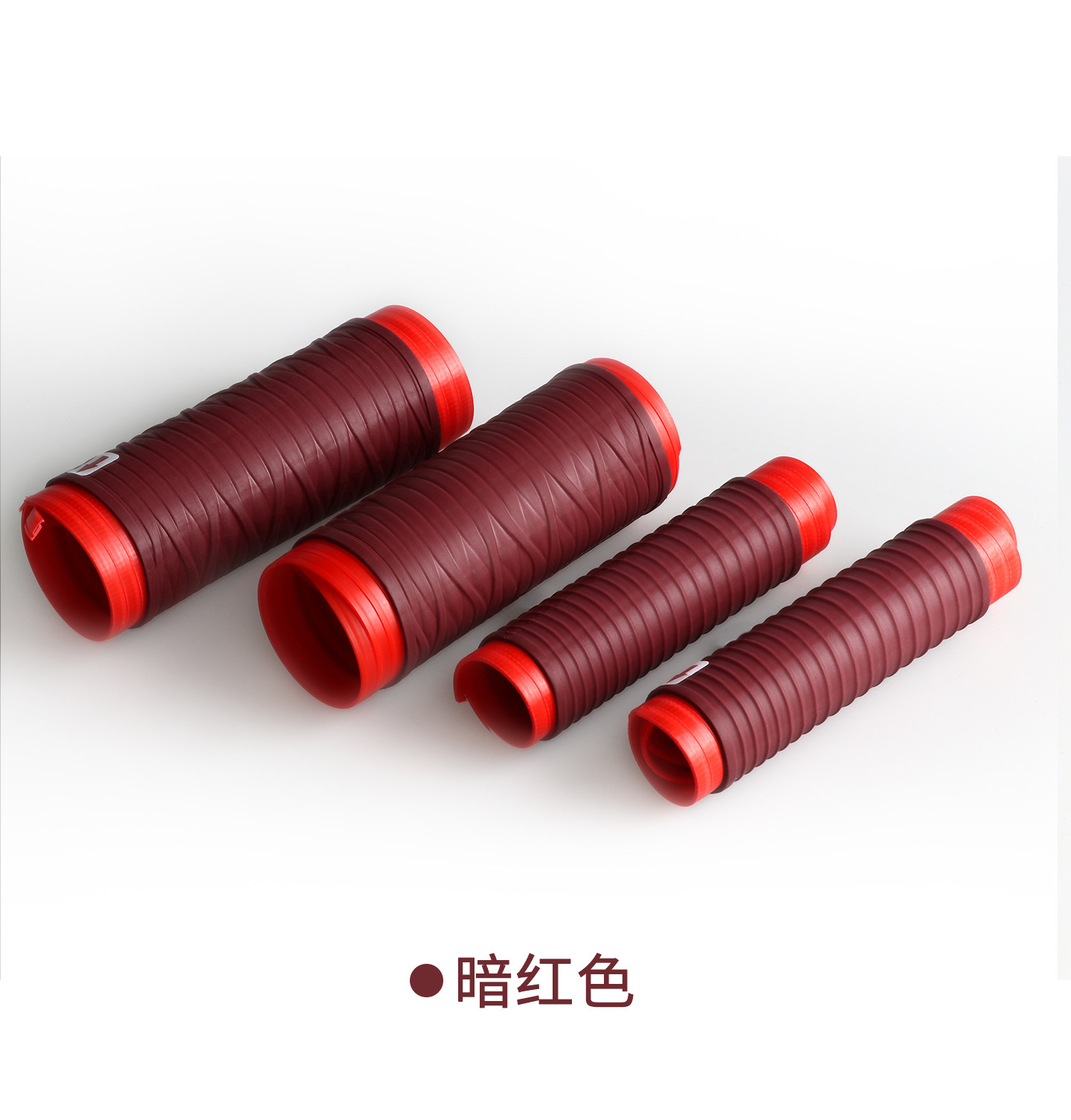 Universal Silicone Handlebar Grips for Electric Vehicles and Motorcycles, Thickened, Soft, Non-Slip, Shock-Absorbing, Wear-Resistant, Brake Handlebar Covers