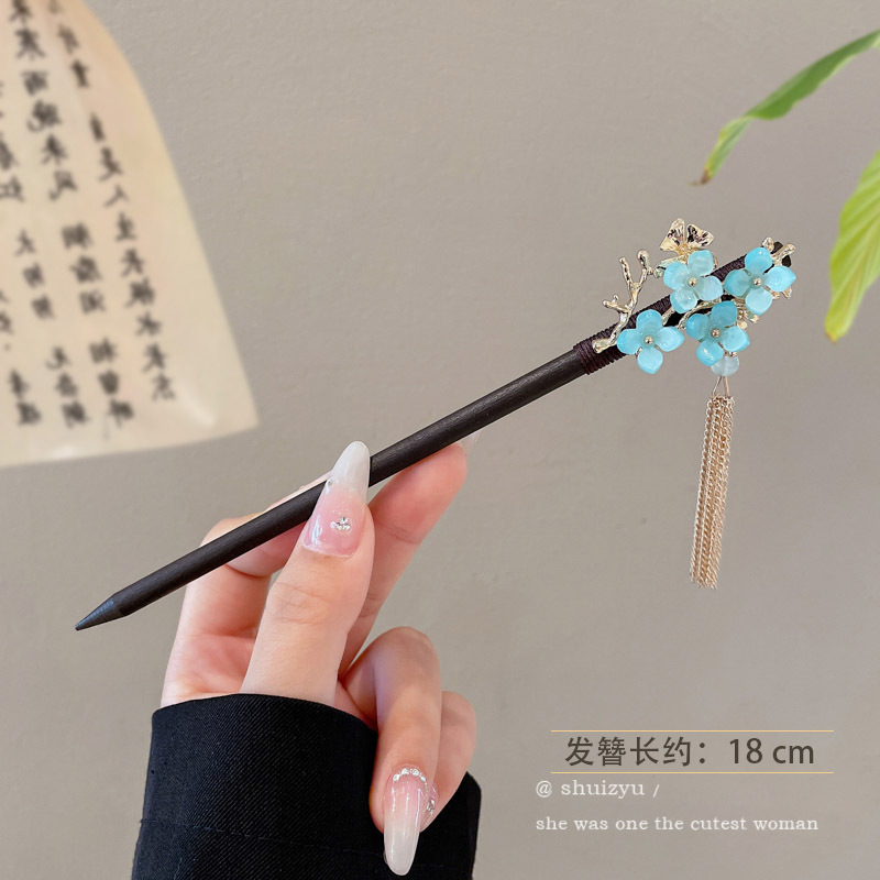 Nuevo estilo chino ropa de cabello estilo antiguo paso agitar ping pin