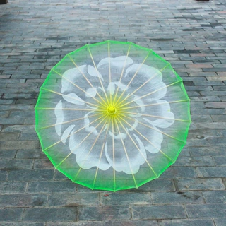 清明雨下春晚茉莉花开舞蹈道具伞 古典中国风走秀演出伞傣雨悠悠