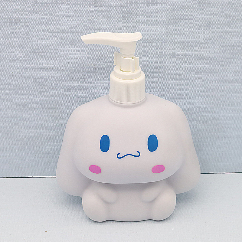 Xinhualu botella de prensa de dibujos animados para niños dispensador de loción botella de desinfectante de manos de jardín de infantes botella de gel de ducha champú