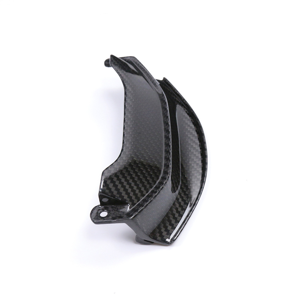 Suitable for CFMOTO spring wind 800NK rhinoceros + motorcycle modified carbon fiber shell rear seat cushion front decorative plate