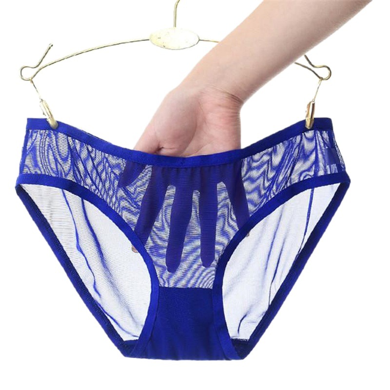 Cintura baja escritos de malla transparente caliente sexy japonés lindo ropa interior europea y americana nueva Seamless 1533