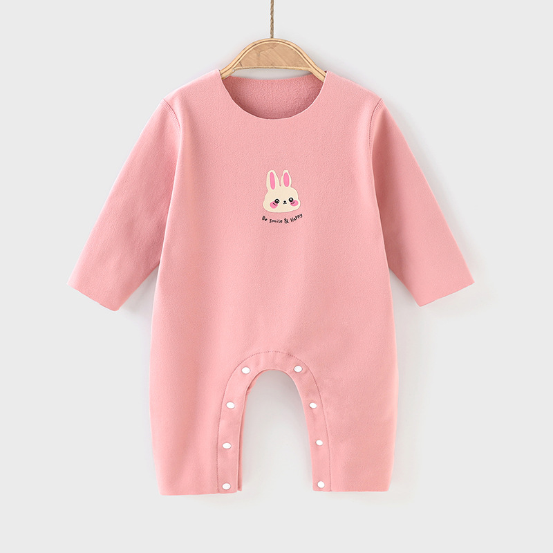 1211-핑크 풀오버 점프수트