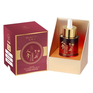 Tiktok Kuaishou live streaming flower ge mei ginseng anti-wrinkle Lady oil fade fine lines hydrating moisturizing facial essence oil