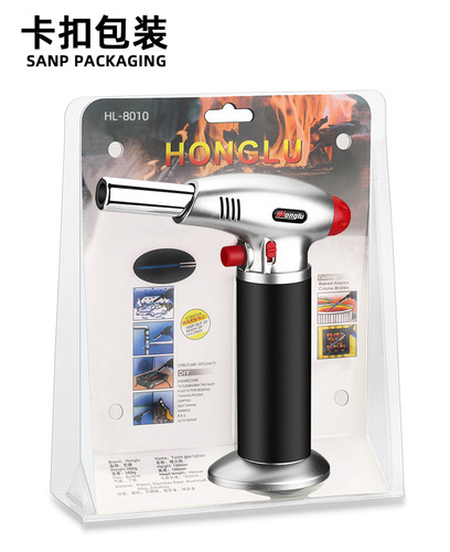 Manufacturer wholesale portable direct cigar flame gun welding gun barbecue lighter igniter ignition gun outdoor moxibustion