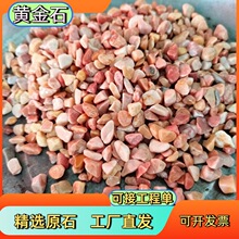 黄金石水洗石子卵石五彩石撒石水磨石胶粘石园林铺路石 景观装饰