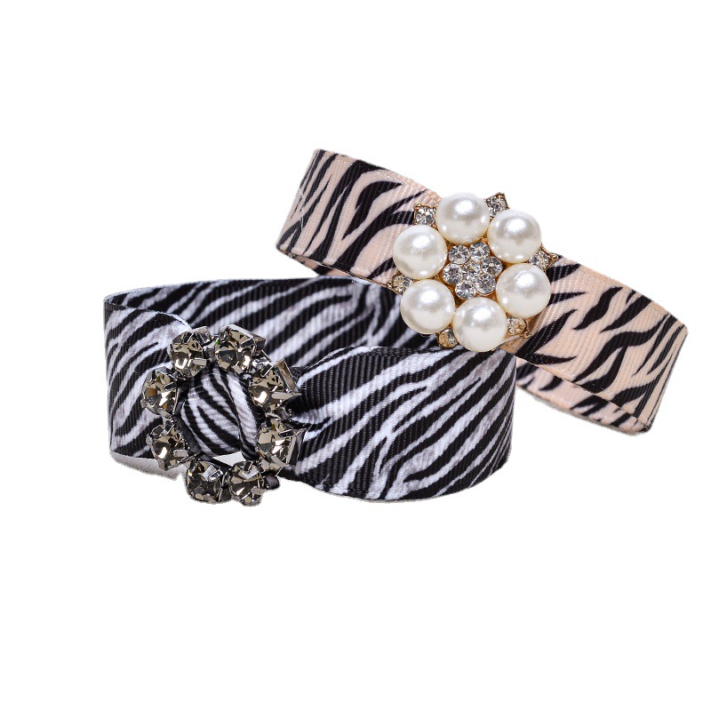 Cinta Estampada de Leopardo para Ropa de Poliéster, Estampado, para Horquillas y Accesorios de Vestir image 6
