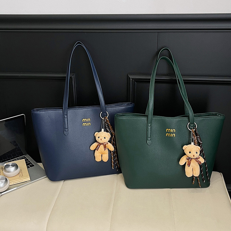通勤复古托特包女大容量2025秋冬新款百搭潮流单肩包跨境totebags|undefined