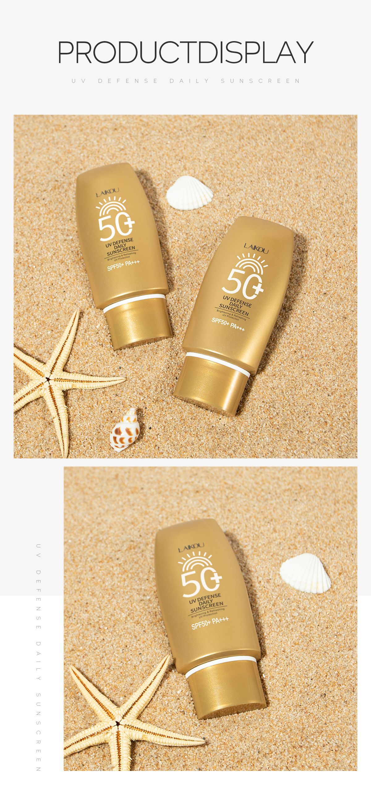 LAIKOU sunscreen50g LAIkou Protective Cream, Hydrating and Moisturizing Cosmetics and skin care products Cross-border undefined