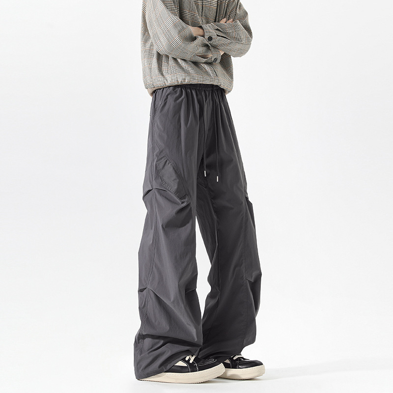 Outdoor Functional Wind Speed Dry Work Pants Men Spring Autumn Pleated Hiking Paratrooper Pants Trendy Brand Sports Casual Long Pants Outdoor Functional Wind Speed Dry Work Pants Men Spring Autumn Pleated Hiking Paratrooper Pants Trendy Brand Sports Casual Long Pants