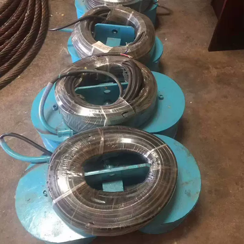 断桩处理专用电磁铁300型吸废钢筋断裂锤牙水下打桩使用安全高效