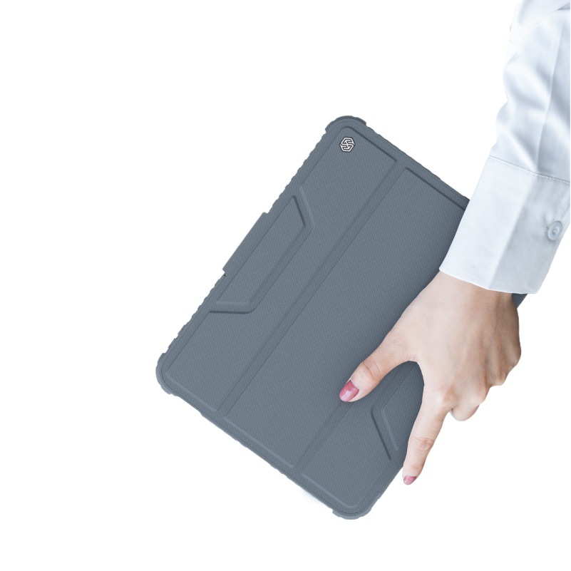 NILLKIN Adecuado para iPad 10 generaciones de lente de carcasa plana cubierta deslizante gafas protectoras estuche de cuero iPad 11(A16)