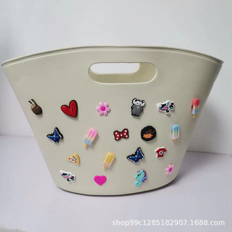 Amazon hot bogg beach hole bag large waterproof women hand shoulder bag semicircle handbag Amazon hot bogg beach hole bag large waterproof women hand shoulder bag semicircle handbag