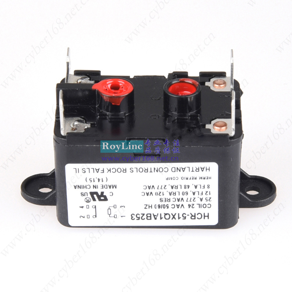 Hartland Controls HCR-51XQ1AB一组常开桥接24V美式风机UL继电器