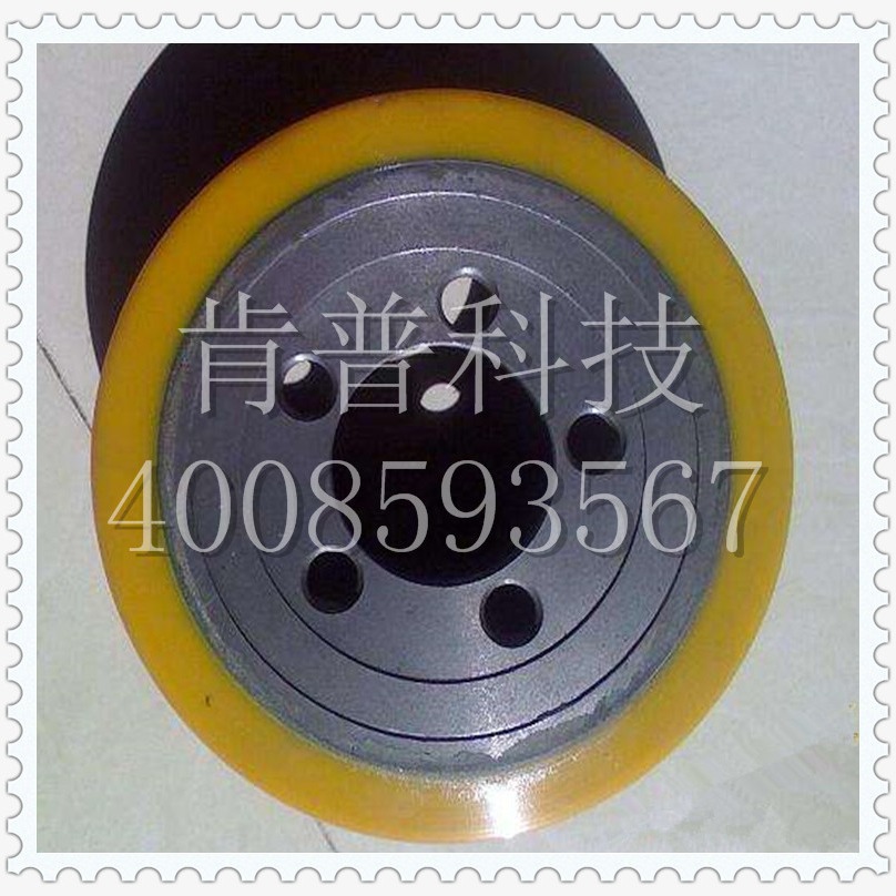 CPU金属轮叉车轮 VULKOCELL包胶轮CLLA PUR发泡轮