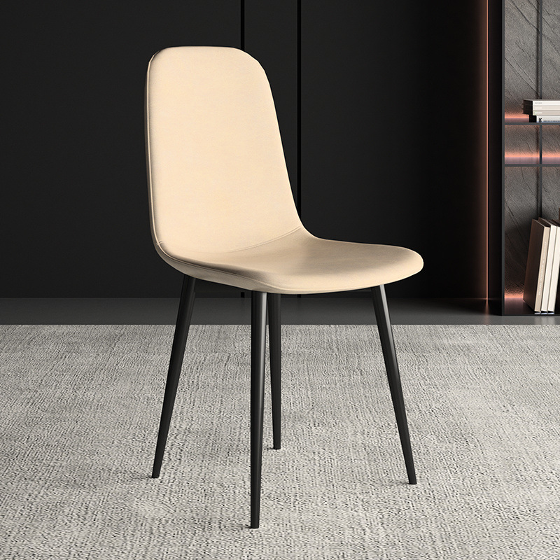 Silla de comedor doméstica anti-gato agarra ligera de lujo simple negociación silla de oficina silla de respaldo silla de comedor fábrica de taburetes al por mayor