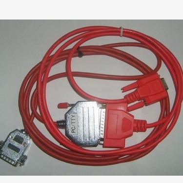 PC/TTY 适用西门子S5系列PLC 232编程口（DB15）通讯接口电缆,3米