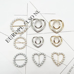 高档金属日字环腰扣丝巾扣衣服扣T恤衬衫风衣下摆时尚衣角打结扣