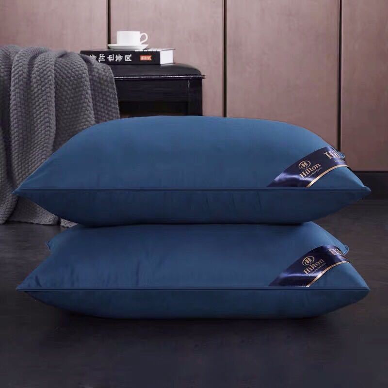批发枕头五星酒店枕芯家用宿舍学生pillow成人专用加厚护颈高枕头|undefined