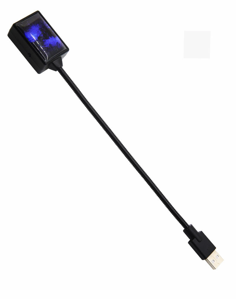 Двухцветная Автоматическая вращающаяся Автомобильная usb звездный свет с голосовым управлением вспышка автомобиль звездное небо потолочный светильник