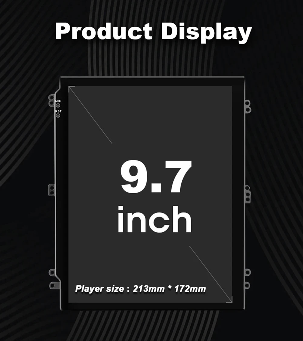 Suitable for 9.7inch Vertical Screen Mitsubishi Outlander 08-11 Central Control Large Screen Android Gps Car Navigation
