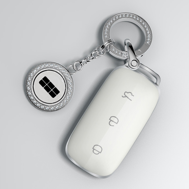 E 화이트 키 세트 + 드릴 링 태그