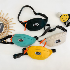 Children's Chest Bag 2023 New Model Japanese and Korean Trendy Cool and Stylish Boys' Single Shoulder Crossbody Bag Casual Sporty Style Girls' Waist Bag