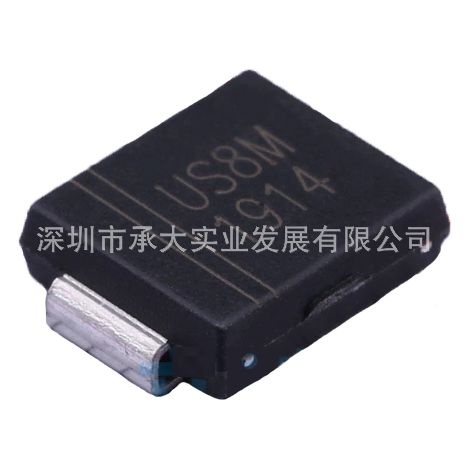Crystal diode US8MC package SMC ultrafast recovery high efficiency rectifier diode original