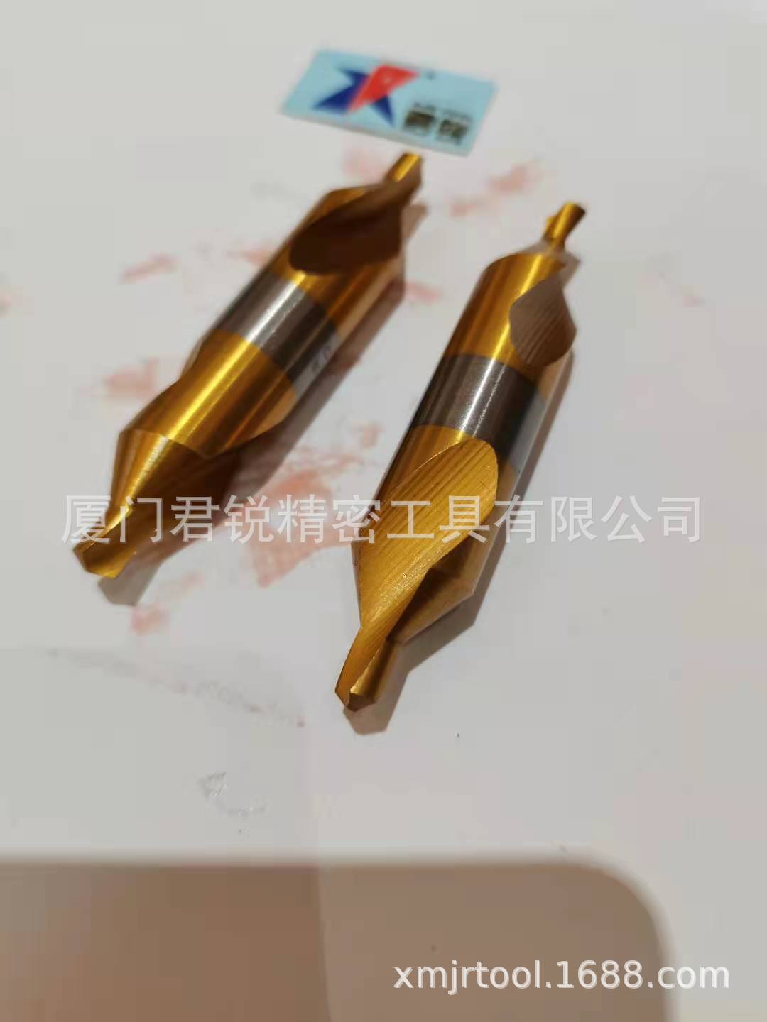 AJR生产黄色涂层 镀钛含钴M35 M2中心钻 两头钻 非标定做标准现货