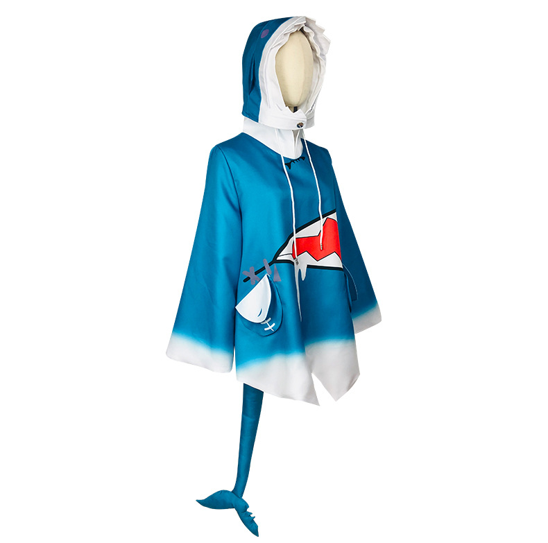 Gawr Gura Halloween Cosplay Costume Gawr Gura Jacket Gura Cosplay