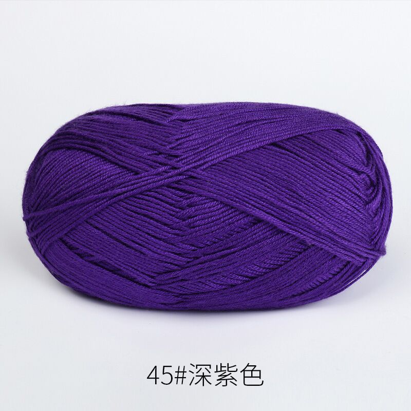 45 진한 보라색*32S*가벼운*6*면 클리어