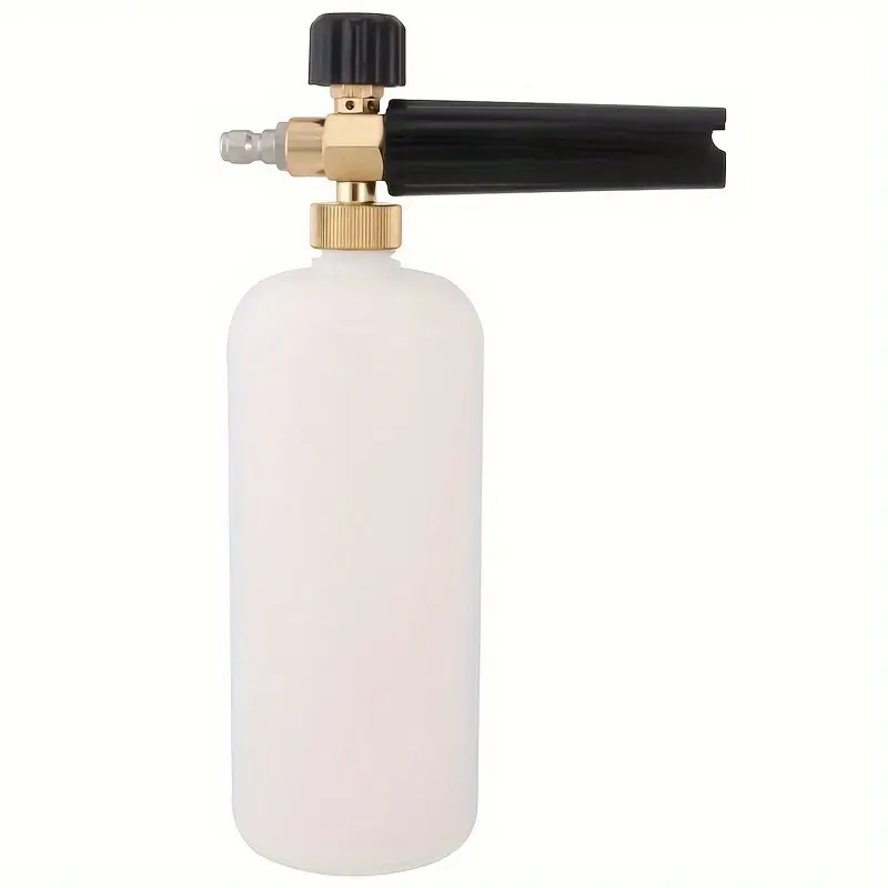 Spot al por mayor núcleo de aleación de aluminio de alta presión lavador de coches espuma de aluminio 1 / 4 conexión rápida pa jar set 1000ml