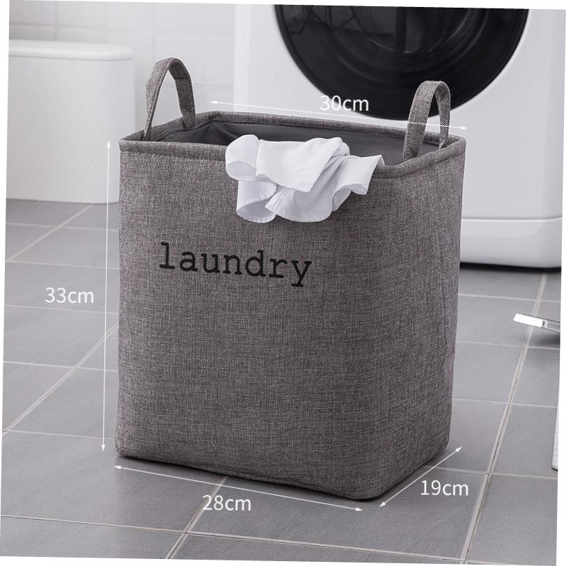 folding large size dirty clothes fabric basket laundry box