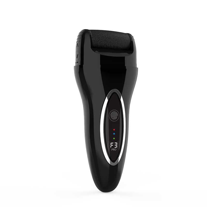 Râpe à pieds électrique rechargeable - Appareil à usage domestique pour éliminer les peaux mortes et les callosités - Dispositif de soin des pieds automatique_voghion.com