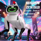 Cross-border remote control intelligent robot dog black technology programming voice control walking will call interactive electronic dog simulation mechanical dog