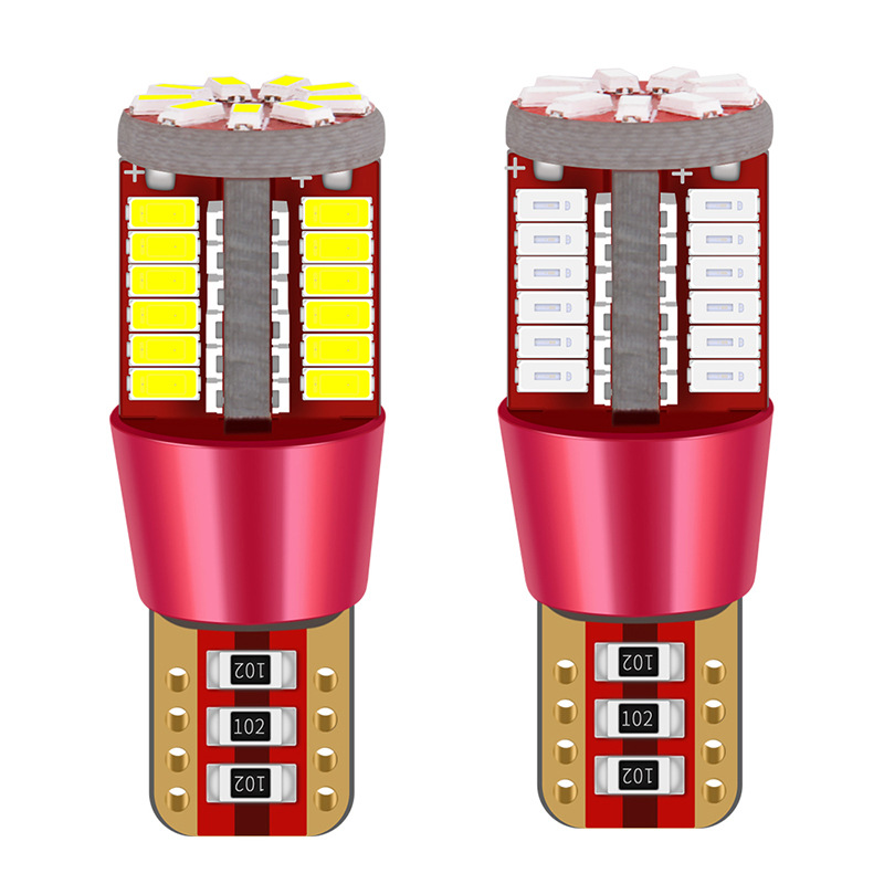 Suministro transfronterizo t10 luz del instrumento 57smd t10 luz de la matrícula del coche led ancho de luz 3014 luz de lectura